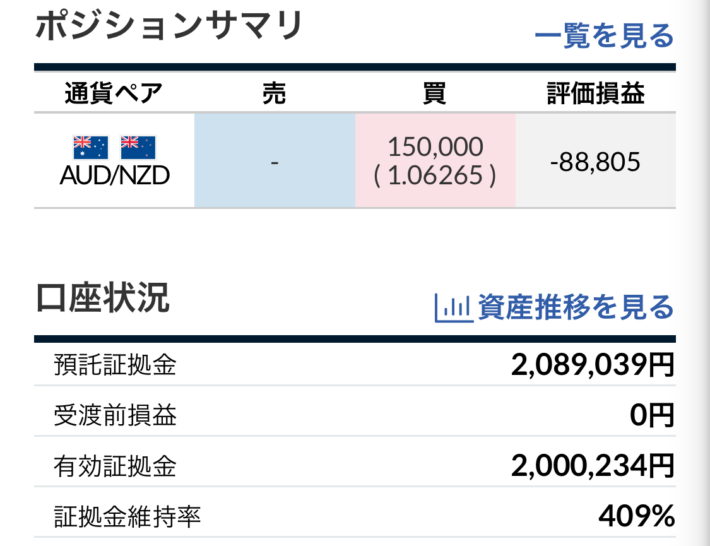 トラリピ運用9週目結果