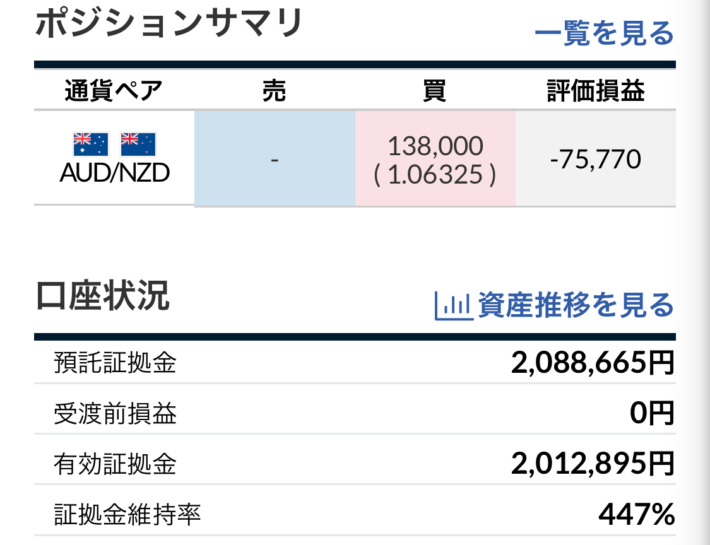 トラリピ運用8週目結果