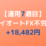 2022年3月28日週のトライオートFX不労所得は+18,482円【運用7週目】