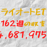 2024年2月19日週のトライオートETF収支マイナス4,681,975円（162週目）